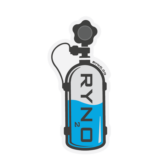 RYNO Nitrous Oxide Bottle Decal
